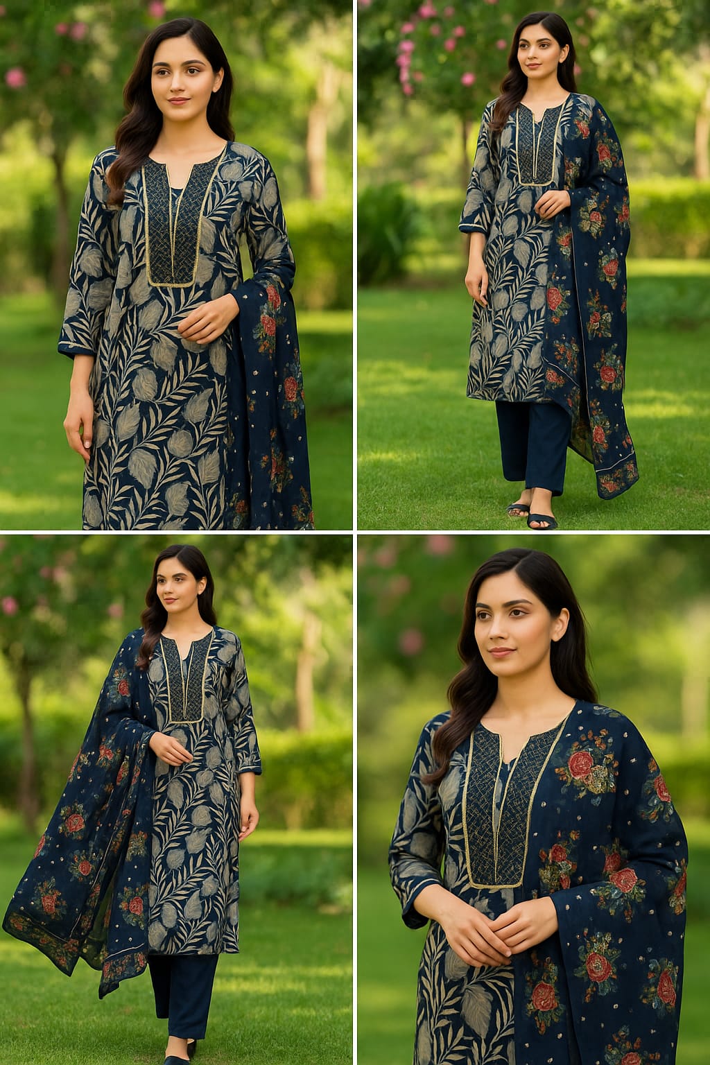 Gulbahaar Midnight Suit Sets