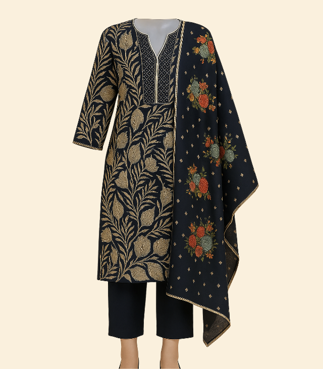 Gulbahaar Midnight Suit Sets